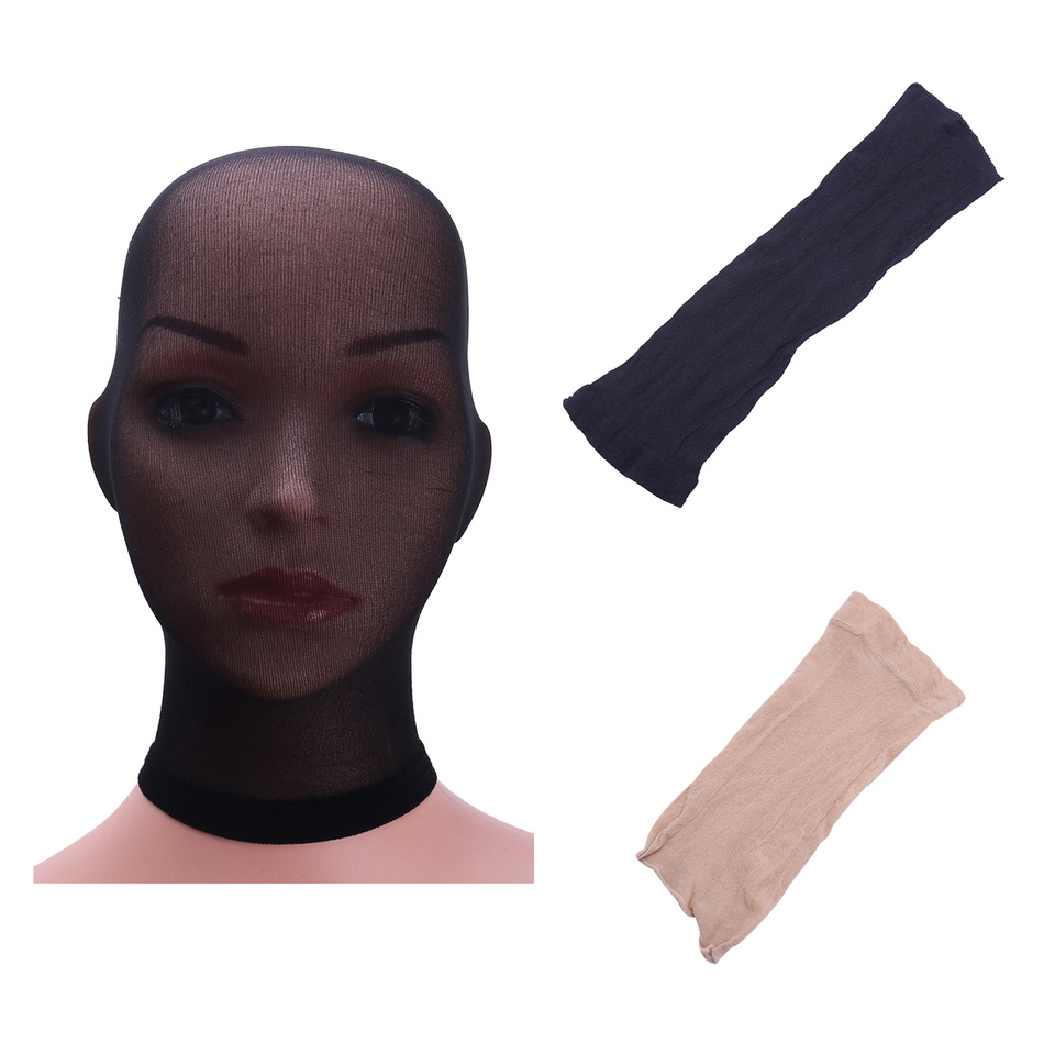 Cosplay Prop Designer - ユニセックスセクシーコスプレフルマスクストッキングシースルーフード付きヘッドギア男女兼用ロールプレイコスチューム小道具ユニークデザインヘッドカバー