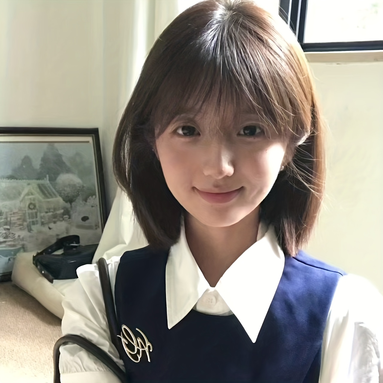 Wig Fiber Net - 30cm/12インチの学生風ボブカット合成耐熱繊維ウィッグ、甘い和風スタイル、ローズヘアネット、毎日の通勤、デート、仕事、通学に最適、バレンタインデー、クリスマス、ハロウィン、感謝祭、ブラックフライデーにも対応しています。 あなたが話す言語は何ですか？どのようにして言語を学んだのですか？