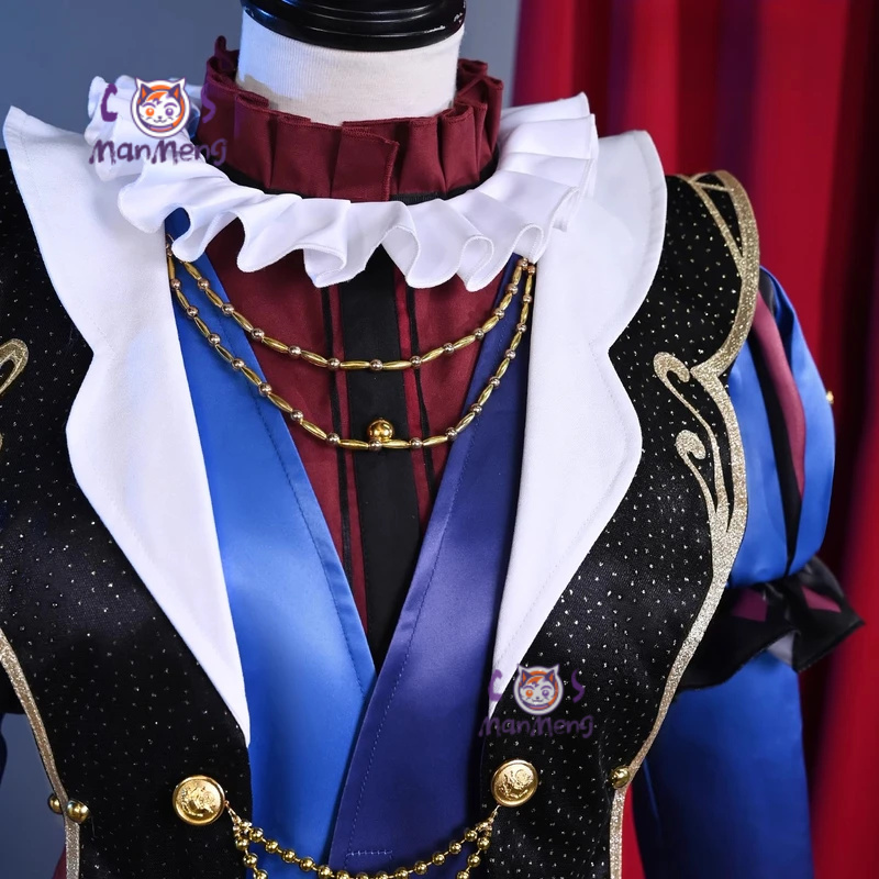 Cosplay Prop Making - アニメ PJSK 天馬つかさ tks tms コスプレ衣装ハロウィンパーティーゴージャスな制服ウィッグ小道具女性男性スーツサーカス衣装