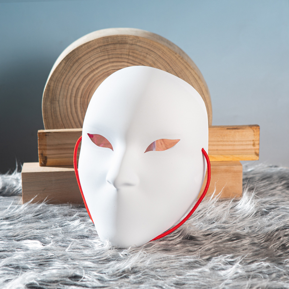 Cosplay Prop Painting - ホワイトブランク Diy アート絵画フェイスカバーマスク女性男性ハロウィン仮装仮装パーティーコスプレイベントドレスアップ小道具