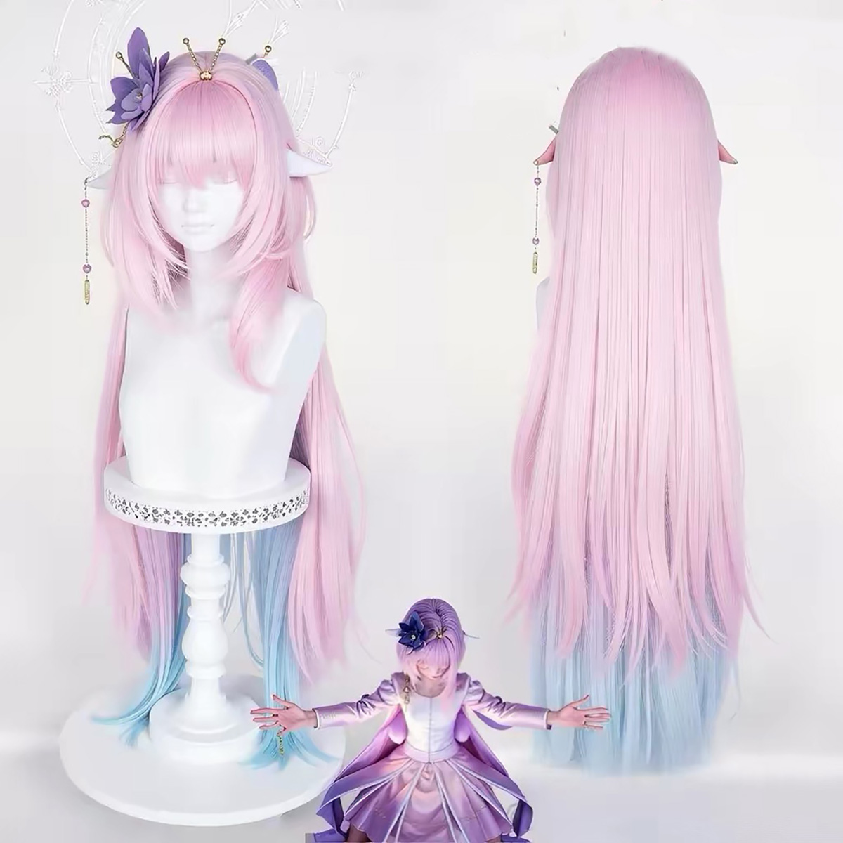 Wig Fiber Net - HAIRJOY 合成毛ウィッグ Honkai：Star Rail Cyrene コスプレウィッグ