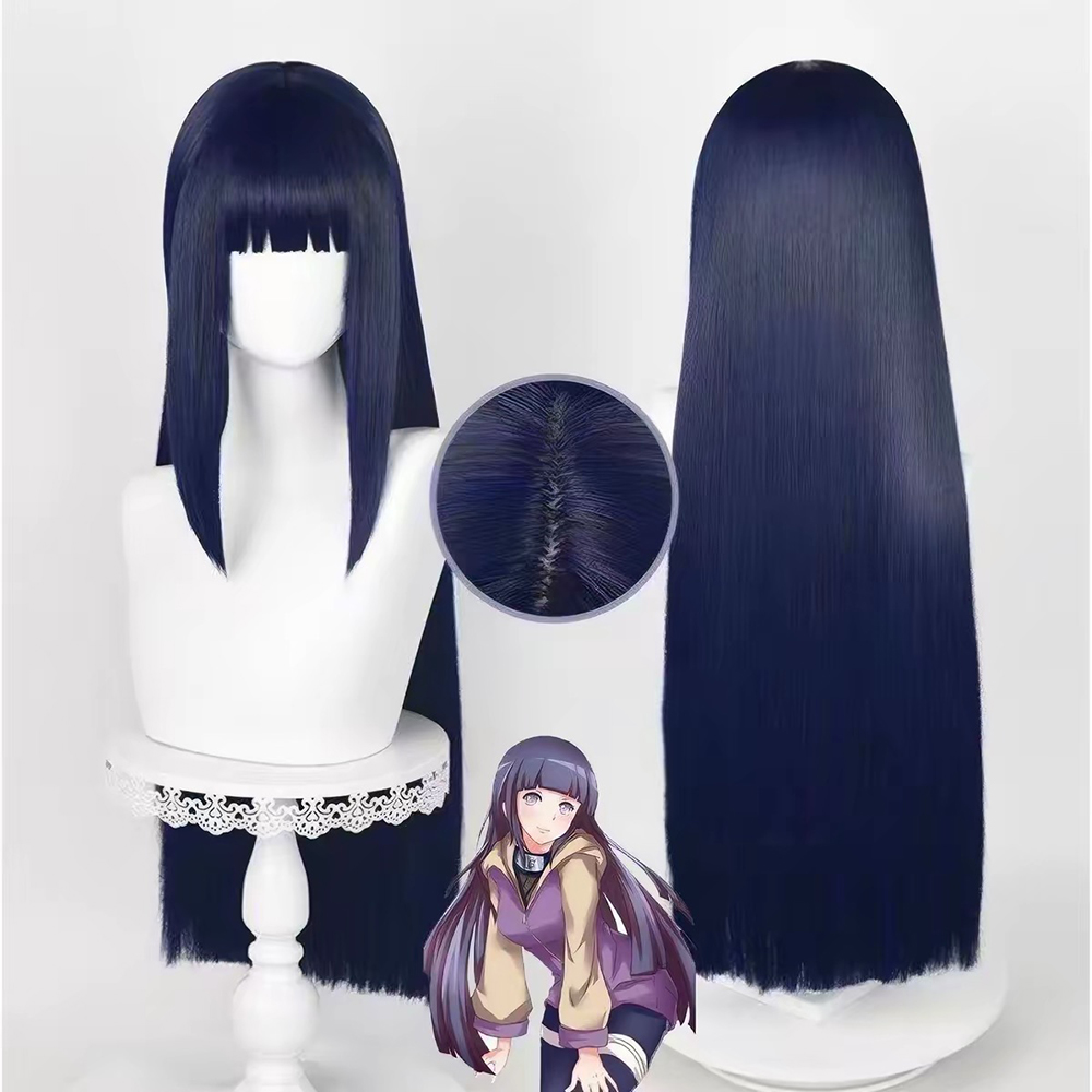 Wig Fiber Net - HAIRJOY 合成毛 日向ひなた コスプレウィッグ コスチューム用 ダークブルー