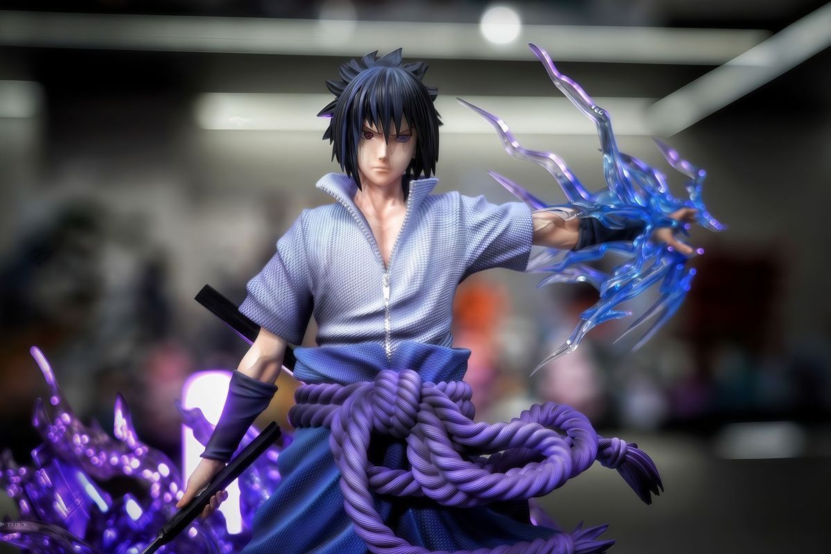 アニメ忍者フィギュア 火炎効果アクションスタチュー コレクタ - Cosplay Prop Display のレビューと価格