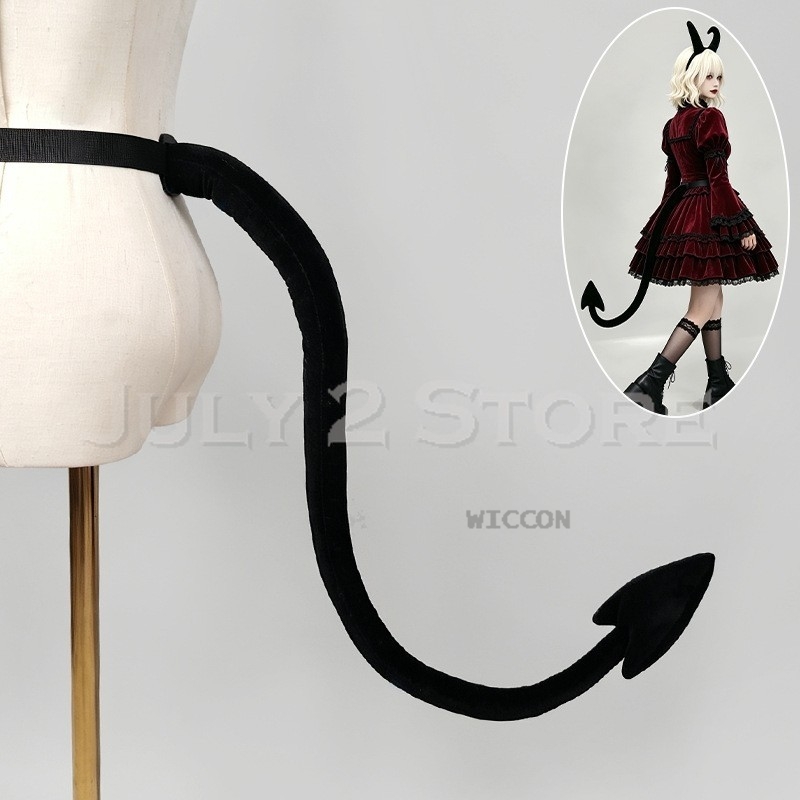 ハロウィン用コウモリの尻尾コスプレ小道具 ゴシック ヴァンパ - Cosplay Bat Prop のレビューと価格
