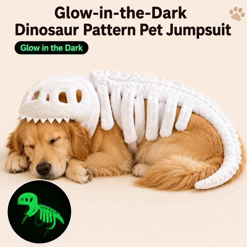 恐竜柄のペット用ボディスーツ 犬猫用 面白い写真撮影用小道具 - Cosplay Prop Patterns のレビューと価格