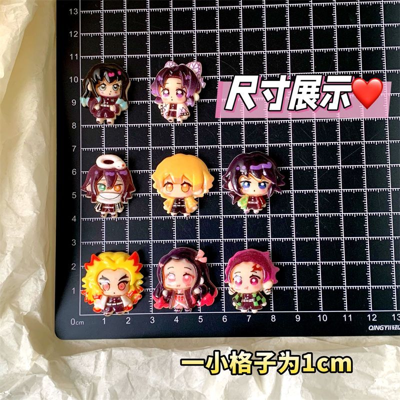 鬼滅の刃アクセサリー、シームレスドットステッカー、禰豆子ウォ - Cosplay Prop Diy のレビューと価格
