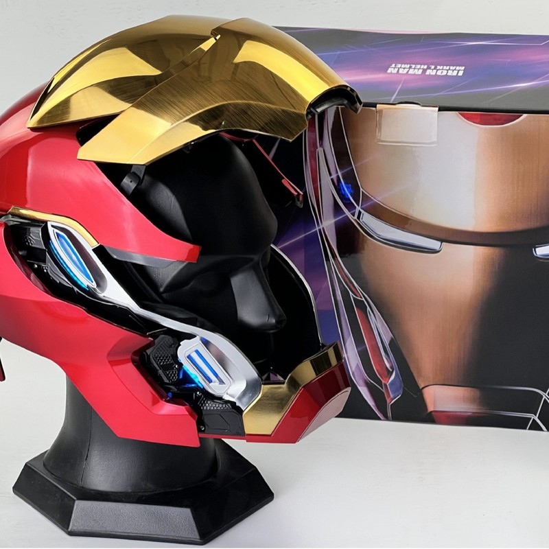 MK50アイアンマン着用可能ヘルメット音声制御デザインコスプ - Cosplay Prop Designer のレビューと価格