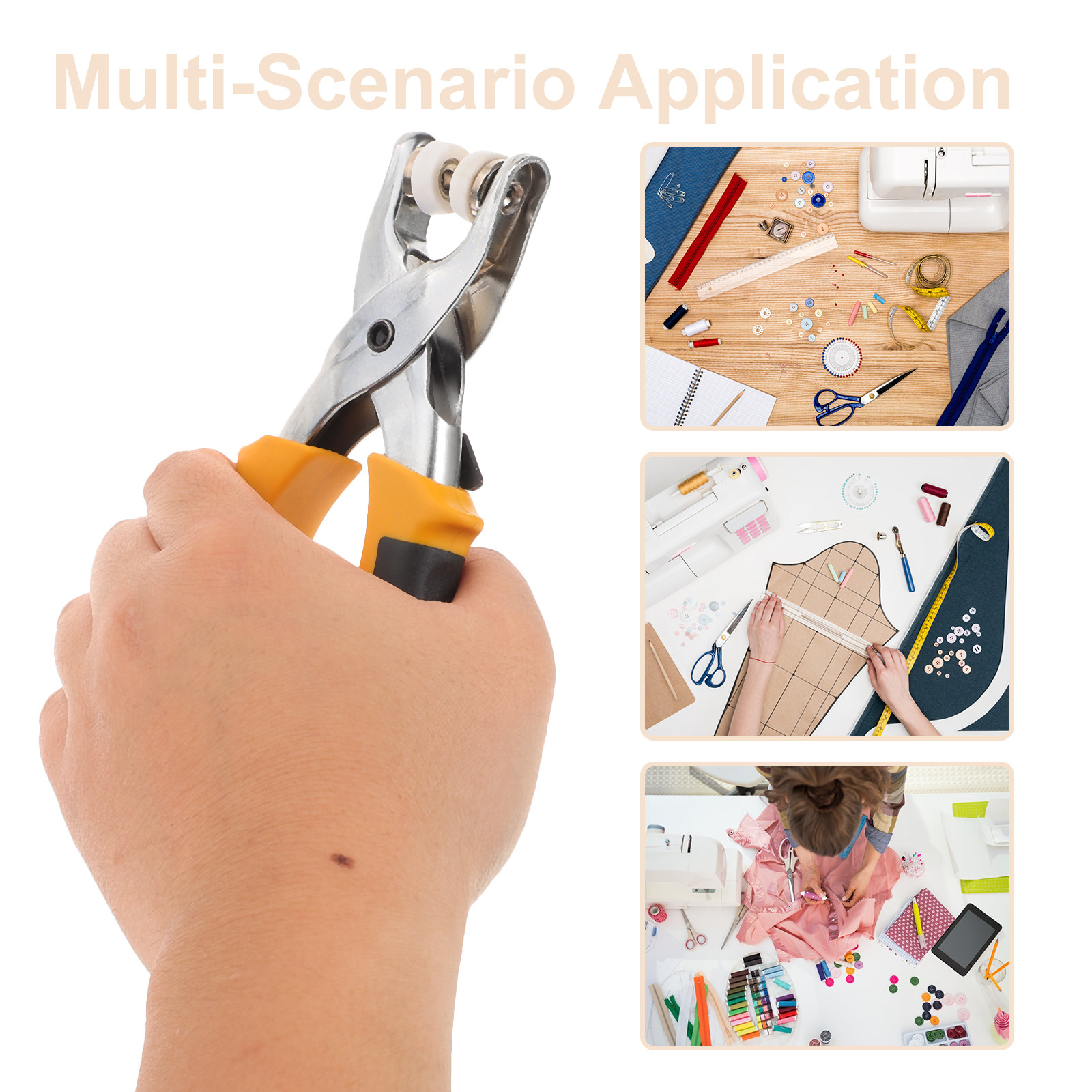 スナップファスナープライヤー、快適なグリップ、スナップボタン - Snap Plier Setter のレビューと価格